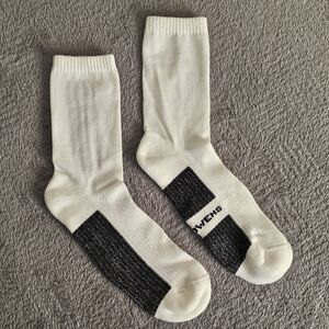 Rick Owens White and Black Men's Socks